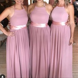 Azazie bridesmaid dress - aurora dusty rose